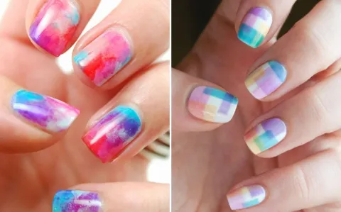 Watercolor nail art: 7 diseños para sumarte a esta nueva tendencia en uñas