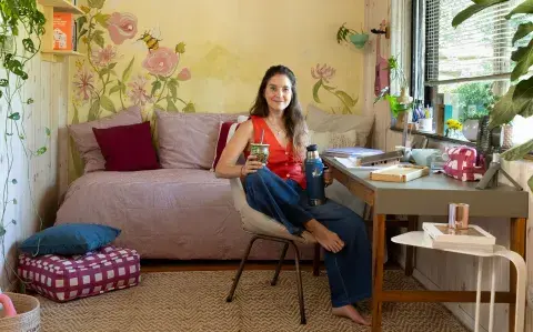 Un espacio creativo🌈: así es el "antes y después" del escritorio de Sole Simond Un espacio creativo🌈: así es el "antes y después" del escritorio de Sole Simond