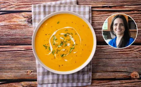 Paulina Cocina y su receta de sopa de calabaza: el plato ideal para el frío