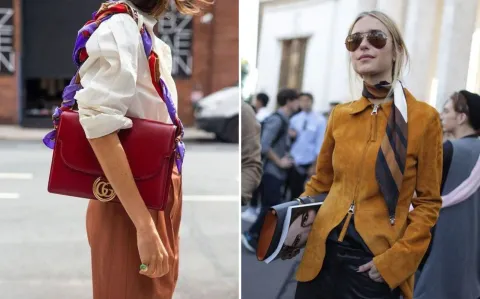 Guía de estilos: 6 formas originales de sumar pañuelos a tus looks de invierno