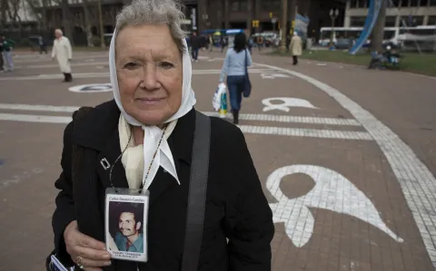 Dolor por la muerte de Norita Cortiñas, emblemática defensora de los derechos humanos