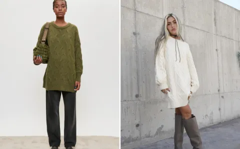 Tendencia invierno 2024: 6 maxi sweaters que van a estar súper de moda