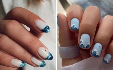 Sea nail art: 6 creativos diseños de uñas para homenajear al mar