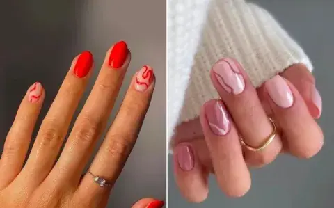 Curve nail art: 11 diseños de la tendencia en uñas para este invierno