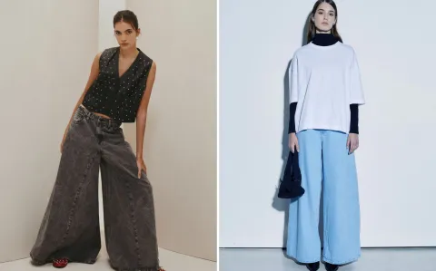 Alerta tendencia: 9 pantalones extra wide leg para tus looks de invierno