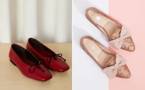 6 diseños de ballerinas, el calzado tendencia de la temporada