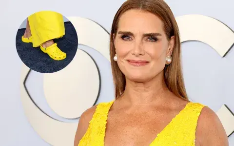 ¡¿Crocs en una alfombra roja?! Brooke Shields lo hizo en los Premios Tony