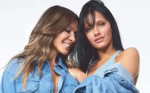 Oriana Sabatini y Cathy Fulop realizaron un emotivo viaje para buscar el vestido de novia