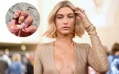 Así son las uñas silvestres que Hailey Bieber impuso como tendencia