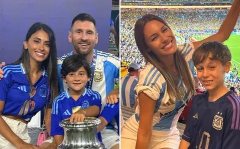 De Antonela Roccuzzo a Pampita: las celebrities que alentaron a Argentina en la Copa América