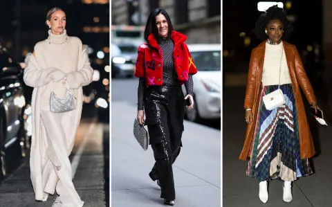 ¡Que el frío no te pare! Estos son los mejores looks de noche para salir abrigada y canchera