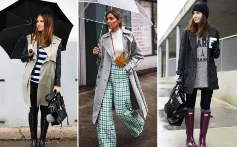 Guía de estilo: 10 looks ideales para ponerle onda al día de lluvia 