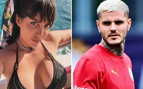 Mauro Icardi compartió una foto de Wanda Nara haciendo topless y causó polémica