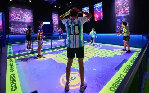 The Messi experience en el Luna Park: cómo es la muestra interactiva para ver en vacaciones