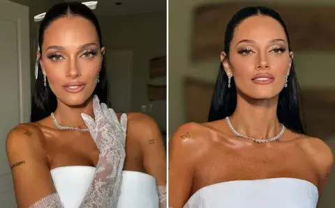 Nude glam: así es el make up que Oriana Sabatini eligió para el día de su casamiento