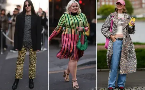 Sí al animal print: los mejores looks de street style para ponerle onda al frío