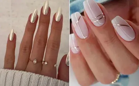 Pearlcore nail art: 8 diseños de uñas que son tendencia en esta temporada Pearlcore nail art: 8 diseños de uñas que son tendencia en esta temporada