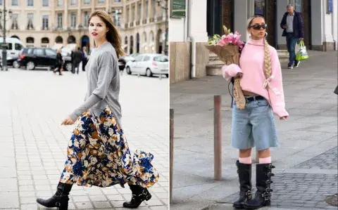 Guía de estilo: 8 outfits del street style para lookear tus botas biker