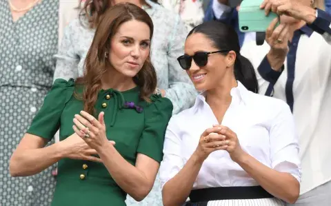 Kate Middleton admitió que la convivencia con Meghan Markle fue lo más difícil de su vida