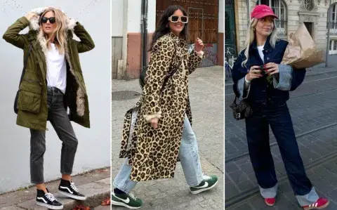 Guía de estilo para el finde: 6 looks del street style con las zapatillas que son tendencia