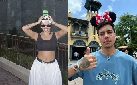 Las fotos de las increíbles vacaciones de Emilia Mernes y Duki en Disney