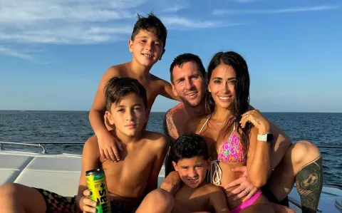  El tierno mensaje de Antonela Roccuzzo por el cumpleaños de su hijo Mateo Messi