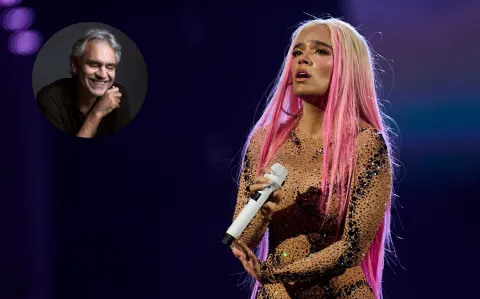 Karol G se une a Andrea Bocelli y lanzan una nueva versión de Vivo por ella