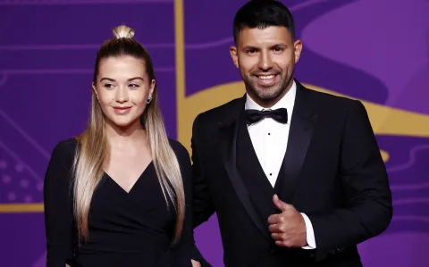 ¡Llegó Olivia! Mirá la primera foto de la hija recién nacida de Kun Agüero y Sofía Calzetti