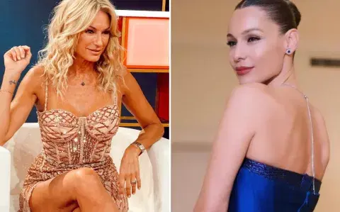 Imagenes de Yanina Latorre y Pampita.