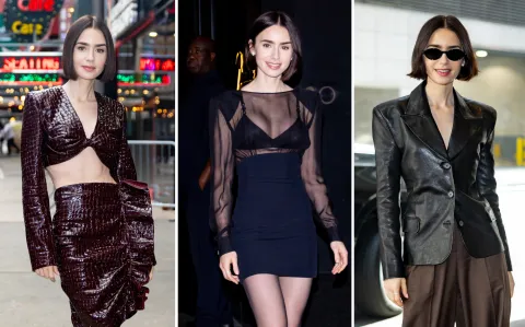 Un look mejor que el otro: así deslumbra Lily Collins en su gira por Nueva York