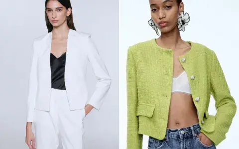 Blazer sin solapa: dónde comprar esta prenda perfecta para media estación