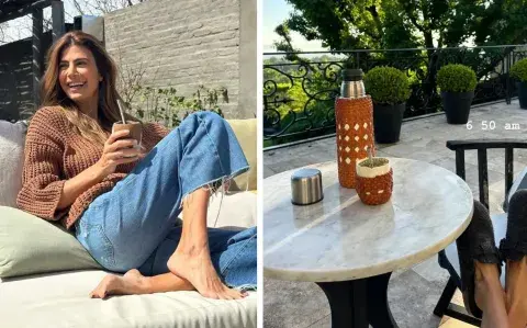 Juliana Awada tiene las pantuflas que serán furor esta temporada