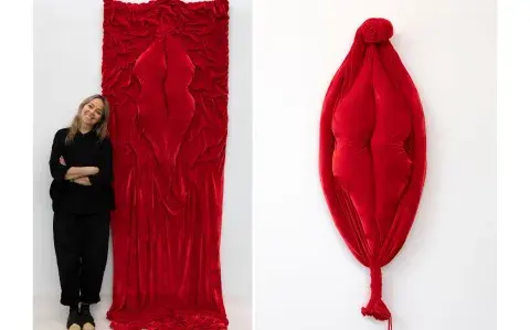 Conocé a la artista argentina que expone en Nueva York su obra sobre la trata de personas
