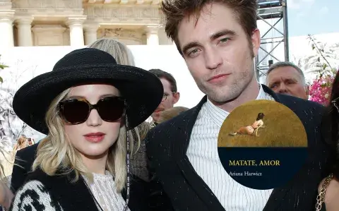 Mátate, amor: así lucen Jennifer Lawrence y Robert Pattinson en la adaptación del libro argentino