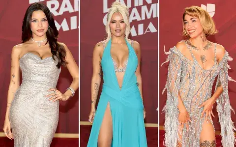 Glamour latino: los mejores looks en la alfombra roja de los Latin Grammy 2024