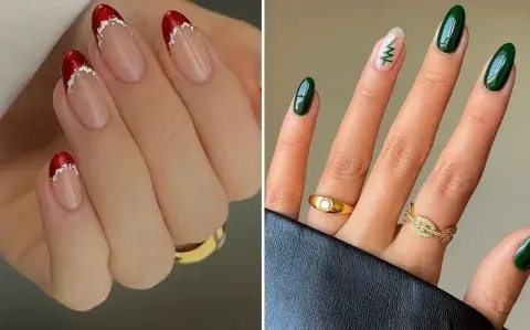 Uñas de Navidad: 15 ideas delicadas y elegantes ideales para las fiestas 