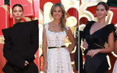 Temporada navideña: los mejores looks de las famosas en blanco y negro para estas Fiestas