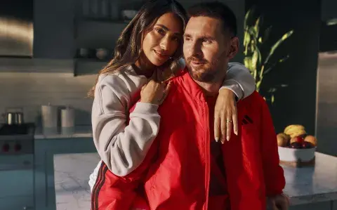 Las espectaculares fotos de la primera sesión juntos de Messi y Antonela para una famosa marca