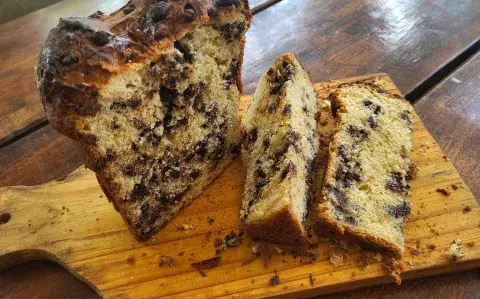 Un pan dulce de chocolate sin gluten que te va a sorprender