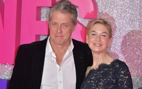 Hugh Grant y Renee Zellweger deslumbraron en la red carpet del estreno de la nueva Bridget Jones