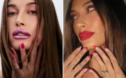 Hailey Bieber tiene los diseños de uñas que no podés dejar de hacerte este verano