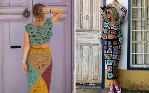 La maxifalda de crochet, la prenda tendencia de este verano