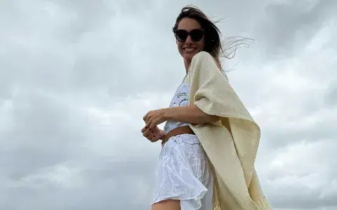 El look boho chic de Pampita Ardohain que se volvió viral