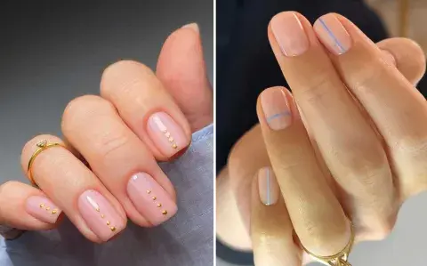 Clásicas y delicadas: 10 ideas de uñas cortas para que te inspires