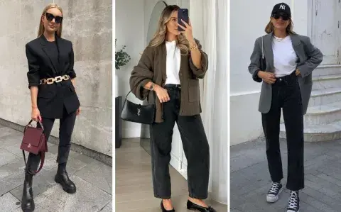 Jeans negros: cómo armar distintos looks con un básico del vestidor