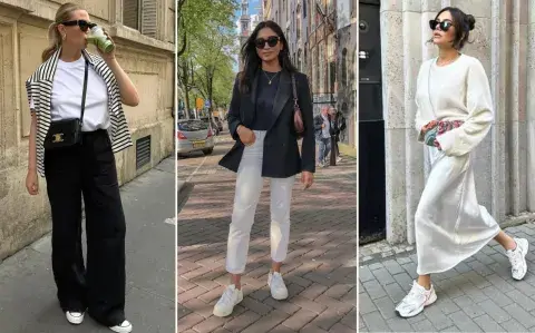 Cómo sumar las zapatillas deportivas a tus looks de media estación 