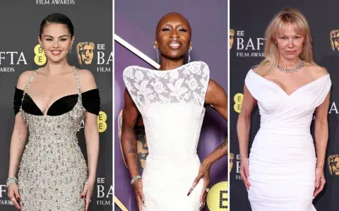 La temporada de premios 2025 sigue en Londres: los looks en la red carpet de los BAFTA