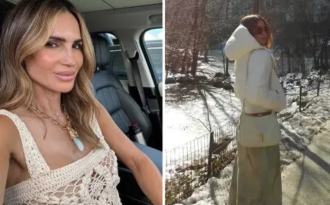 María Váquez y su hija Mía Cambiasso marcaron tendencia desde Nueva York