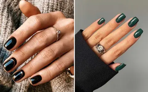 Dark nails: el diseño que será tendencia en 2025