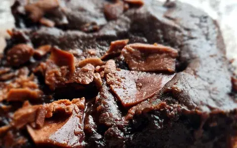 Receta de brownies saludables: sin gluten ni harinas.